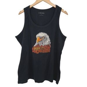 NWOT Harley-Davidson® Eagle Graphic Ribbed Tank Top Women's 2XL